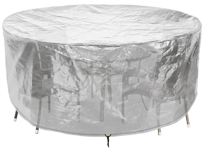 Image de Omgoods - Housse de jardin 230x90 cm - Couverture étanche pour table d'extérieur