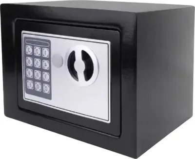 Obrázok produktu pre Ohňovzdorný trezor - 8,5 l - Elektronický kombinačný zámok - Bezpečnostný zámok Zeriel - Schránka na peniaze a dokumenty - Ochrana proti krádeži pre kanceláriu a domácnosť