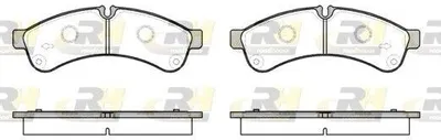 Produktbild von ROADHOUSE Bremsbeläge Satz Hinten Bremsklötze für IVECO Daily VI Kastenwagen 21339.00