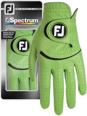 Produktbild von Footjoy Spectrum Pearl/Lime - Herrenhandschuh