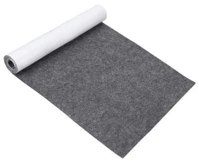 Productafbeelding van Stofrol 40 cm x 2 m - Zelfklevend - Polyesterstof - Sierbekleding - Meubelbescherming - 1 mm dik - Vilt