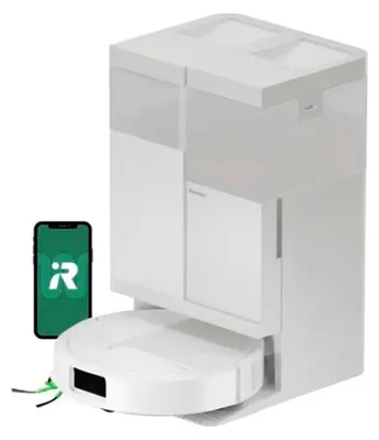 Zdjęcie produktu dla iRobot Roomba Plus 515 Combo Roboter + AutoWash Dock, Bez worka, Biały, Okrągły, Worek na kurz, Ładowanie, Purification, EPA