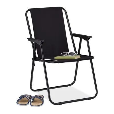 Produktbild von relaxdays Klappstuhl Camping mit Sitzverstärkung