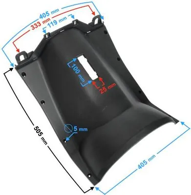 Produktbild von Unteres Staufachgehäuse für Tres-Roller