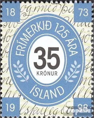 Produktbild von Briefmarken Island 1998 Mi 895 (kompl.Ausg.) postfrisch Isländische Briefmarken