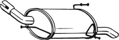 Produktbild von Bosal Endschalldämpfer  185-619
