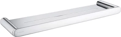Obrázek produktu pro Designová kulatá nástěnná police, chrom
