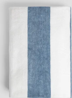 Obrázok produktu pre Uterák HOMLA LAWENA v bielych a modrých pruhoch 100x150 cm