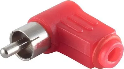 Image de shiverpeaks BS51410-R Connecteur de fil RCA rouge (BS51410-R)
