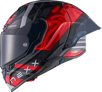 Produktbild von Nexx casque X.R3R SWIRL CARBON RED (62-XL)