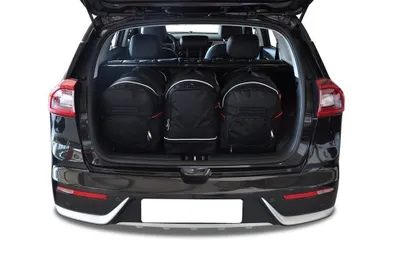 Produktbild von Kia E-Niro Ev 2020+ Kofferraumtaschen Set 3 Stk