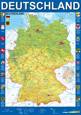 Produktbild von 1000 Teile Schmidt Spiele Puzzle Deutschlandkarte 58287