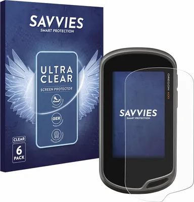 Produktbild von 6x Für Garmin Oregon 600 Schutzfolie Savvies Displayschutz Display Schutz Folie Klar Transparent