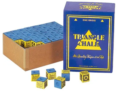 Image de Craie Triangle bleue (144 pcs)