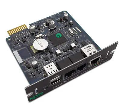 Produktbild von APC AP9631, SmartSlot, Schwarz, AS/NZS 3548 (C-Tick) A, EN 55022 A, EN 55024, FCC Part 15 A, GOST, ICES-003, VCCI A, REACH, -5 - 45 °C, 0 - 45 °C, 0 - 95%