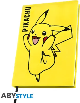 Produktbild von POKEMON - Premium A5 Notebook \Plush Pikachu\""