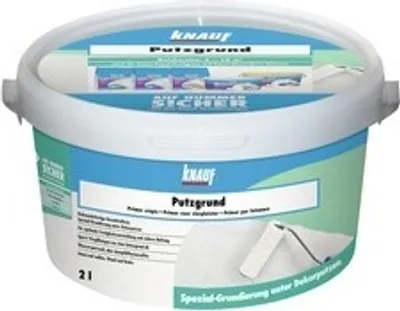 Produktbild von Knauf Putzgrund 2 l, Fleckensperre, dampfdiffusionsoffen für Dekorputze