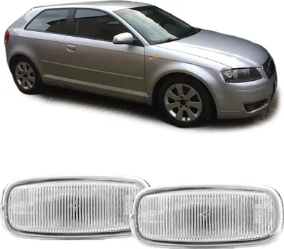 Produktbild von Seitenblinker weiß Paar für Audi A8 4G A4 8D2 A3 8L A6 C5 TT 8N A2