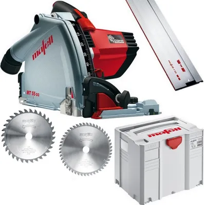 Produktbild von Mafell Tauchsäge MT55cc MidiMAX 230V T-MAX + F 160 + Sägeblatt 160x1,8x20 32Z/WZ