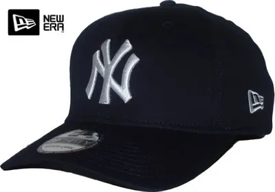 Produktbild von New Era Uni Baseball Cap 39Thirty New York Yankees, Marineblau Weiß, M/L