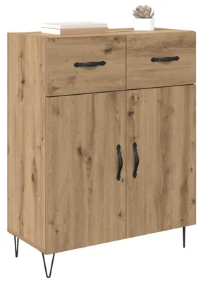 Immagine prodotto di vidaXL Credenza Artisan in rovere 69,5 x 34 x 90 cm Materiale in legno