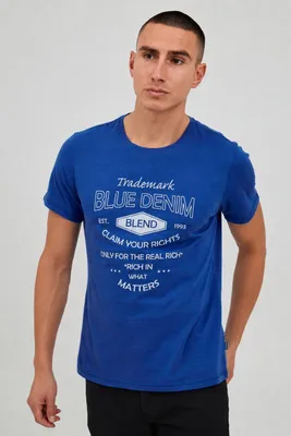 Produktbild von BLEND BHAdam - 20714404ME Herren T-Shirt Kurzarm Shirt mit Print