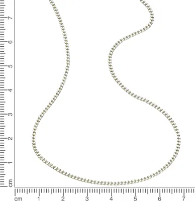 Produktbild von Zeeme Basic Halskette 925/- Sterling Silber 45cm weiß 025250017-45
