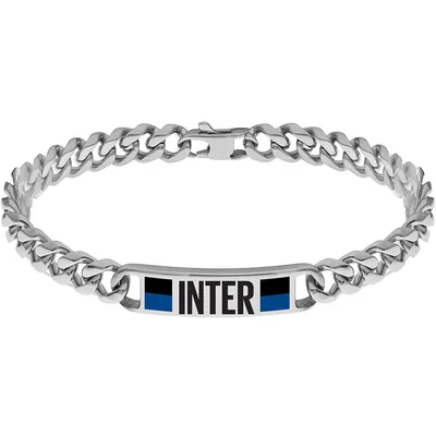 Produktbild von Armbanden Kettenarmband Squadre di calcio Silber Kollektion Inter - mann