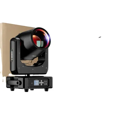 Obrázok produktu pre Pódiové svetlo DMX, 200W vysokovýkonná lampa, 13 farieb a 14 gobosov