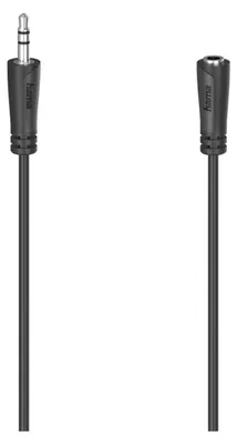 Produktbild von Hama Audio-Verlängerungskabel 3,5mm-Kupplung, 1,5 m