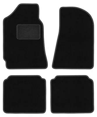 Immagine prodotto di Tappetini in moquette per FSO Polonez 1971-2002 (liftback) – set 4 pezzi, neri, su misura – Wielganizator LUX