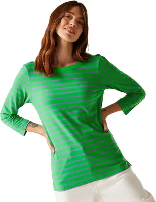 Immagine prodotto di Regatta - Maglietta "Baylette II" da donna RG11225 (42 DE) (Luftweg/Bianco)