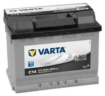 Produktbild von VARTA BLACK Dynamic C14 Starterbatterie 12V 56Ah 480A/EN L2 Batterie