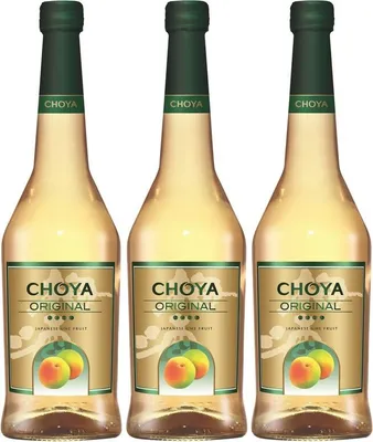 Produktbild von [ 3x 750ml ] CHOYA ORIGINAL Aromatisiertes weinhaltiges Getränk - Japan Ume Fruit