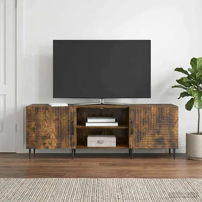 Obrázok produktu pre Maison Exclusive – TV skrinka z údeného dubu 150 x 31 x 50 cm, drevotrieska