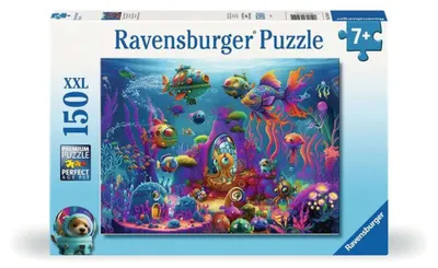 Produktbild von Ravensburger Puzzle Alien Ozean - XXL Kinderpuzzle 150 Teile