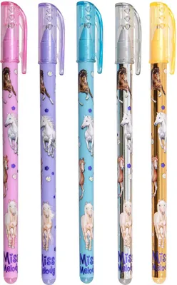 Image de Stylos gel pailletés Miss Melody