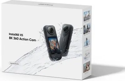Image de Caméra sport Insta360 X5 72 MP 8K Ultra HD 25,4 / 1,28 mm (1 / 1,28") Wi-Fi 200 g