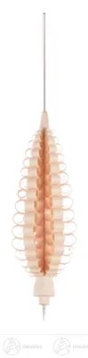 Produktbild von Ersatzteile & Bastelbedarf Spanbaum mit Bohrung und Pyramidennadel Höhe ca 12 cm NEU