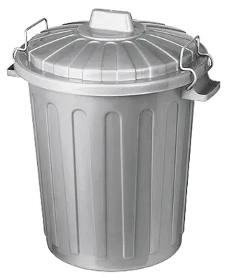 Produktbild von Curver Mini-Oscar-Tonne "S", vers. Farben Farbe: Silber