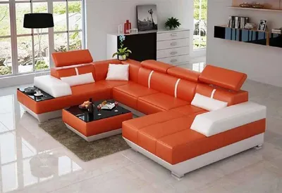 Produktbild von Ecksofa U Form Big Polster Design Couch