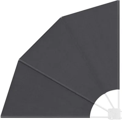 Obrázek produktu pro vidaXL Balkónový paraván 115 x 115 cm, polyester, černý