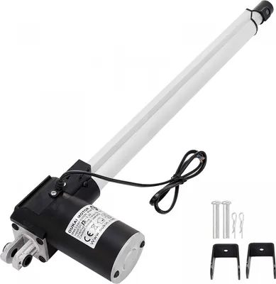 Obrázek produktu pro Lineární elektrický pohon DC 12V 6000N, výsuv 500mm