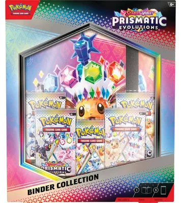 Produktbild von Pokemon Prismatic Evolutions Binder Collection German