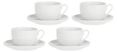 Immagine prodotto di La Porcellana Bianca set di 4 tazze con piattino 250 ml P000000027Z