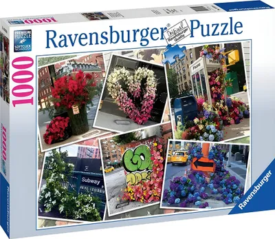 Produktbild von RAVENSBURGER Puzzle Blumen in New York 1000 Teile