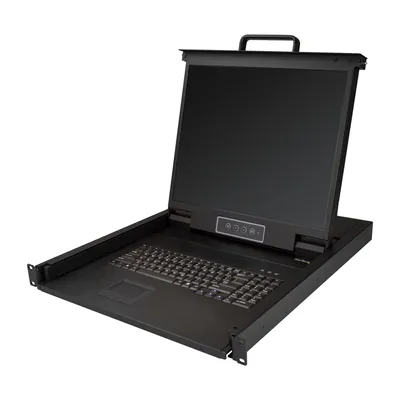 Immagine prodotto di StarTech.com RKCONS1901 console a rack 48,3 cm (19") 1280 x 1024 Pixel Acciaio Nero