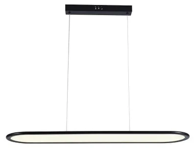 Immagine prodotto di V-TAC VT-7821 Lampadario LED 24W plafoniera ovale sospesa 80*100cm design moderno colore nero luce 4000K - 10045