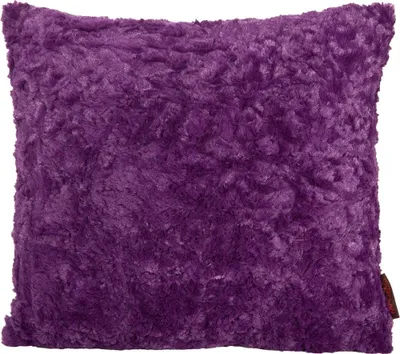Produktbild von Kissenhülle "Fluffy" aubergine, ca. 50x50cm