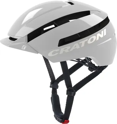 Immagine prodotto di Cratoni casco bici C-Loom 2.0 (City) silverfrost lucido, taglia M/L (58-61cm)